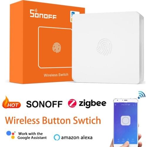 20pcs SONOFF SNZB-01 Wireless Switch Smart Home Zigbee Version Handy Button Works With SONOFF ZigBee Bridge IFTTT eWeLink APP