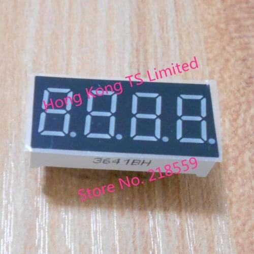 0.36 inch 4 bit tube 12 pin 0.36 inch common cathode / anode 4 digit red highlight digital display tube