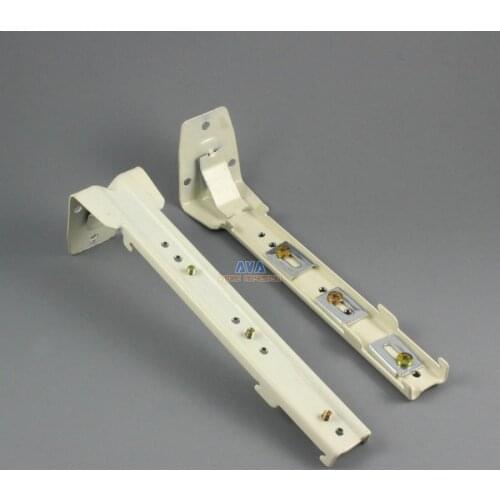 4 Pieces L Shape Curtain Track Bracket Curtain Triple Tracks Brace 180x24x55mm