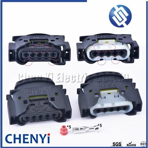 5 Pin Auto waterproof connector Electronic Turbocharger Actuator Repair Plug Adapter Air Flow Meter Plug for BMW Ford Land Rover