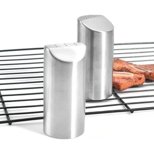 50pcs Stainless Steel Flour Salt Sifter Icing Sugar Dredger Chocolate Powder Shaker Pepper Shakers Kitchen Cooking Tools NO391