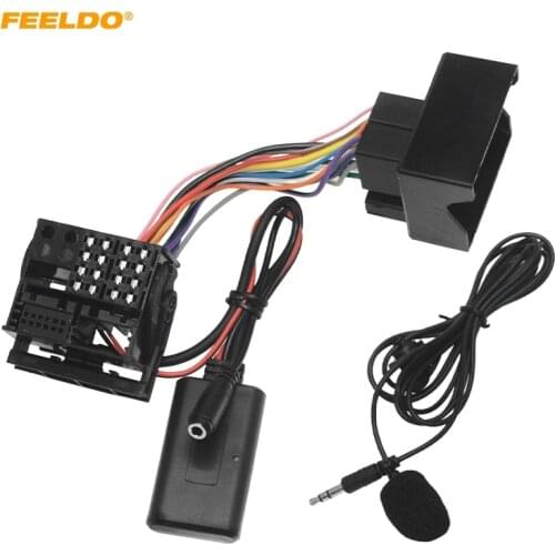 FEELDO Car Bluetooth Module AUX-in Audio MP3 Music Adapter For Opel Astra Zafira Tigra Stereo Wire Harness #HQ2248