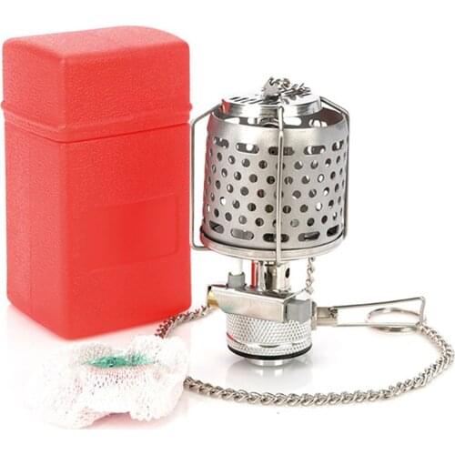 Mini Gas Lamp Outdoor Camping Lantern Tent Lamp Torch Hanging Glass Lamp Mini Camping Portable Gas Light Camping Equipment