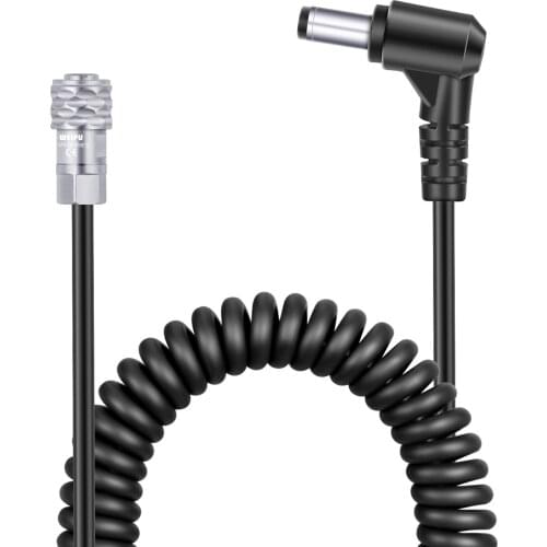 Neewer Male DC 5.5x2.5mm to BMPCC 4K/6K Power Cable Compatible with Blackmagic Pocket Cinema Camera 4K/6K, 16 - 50 inches Length