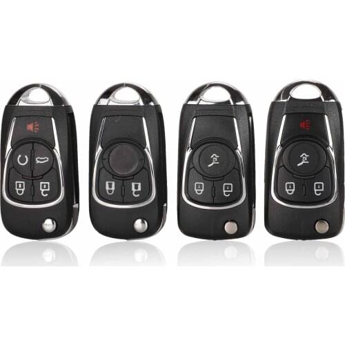 Bilchave 2/3/4/5 Buttons For Chevrolet Cruze Buick Regal Encore Lacrosse Opel Astra J Zafira C 2 Fob Remote Car Key Shell Case