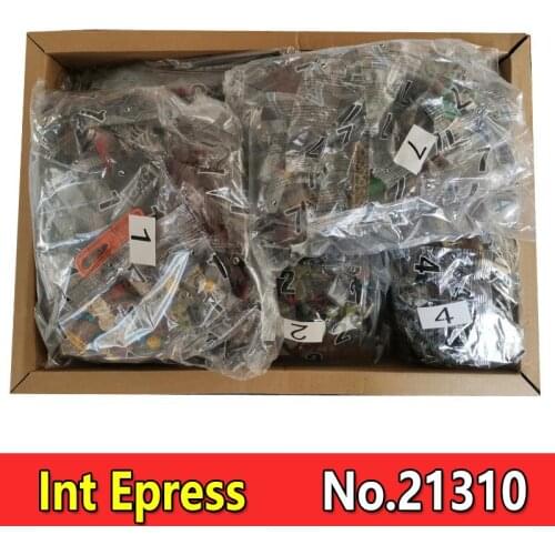 Compatible 21310 16050 Ideas Creator Building Blocks Old Fishing Store Model Bricks With LED Toys Gifts