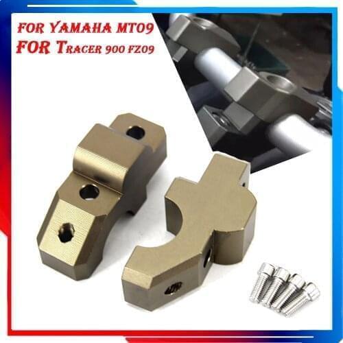For Yamaha motorcycle MT09 Tracer 900 FZ09 Handlebar Riser clamp extension handlebar adapter Mount