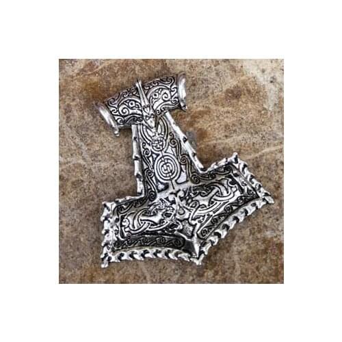 Viking Thor Hammer Mjonirl Pendant