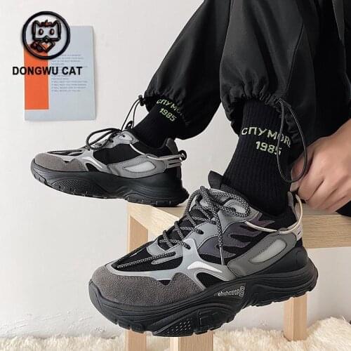 Unning shoes summer 2021 new mens outdoor Breathable sports shoes non-slip lace-up shoes brand men sneakers fitness shoes