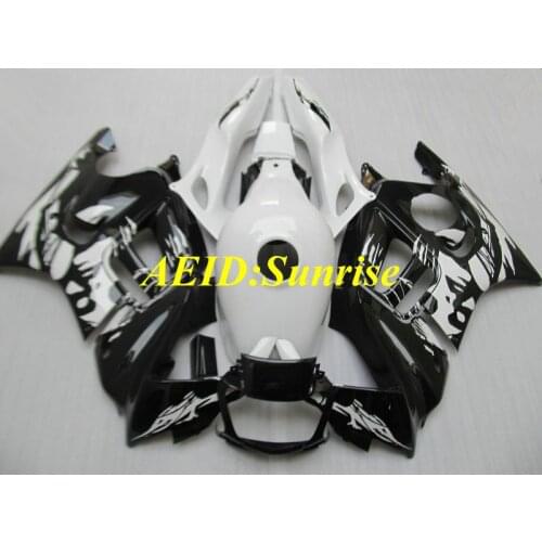 Beauty Face Fairing kit for HONDA CBR600F3 97 98 CBR600 F3 CBR 600F3 1997 1998 CBR 600 ABS White black Fairings set+gifts HL02