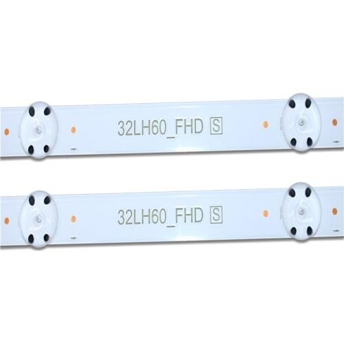 New kit 2 PCS 7LED 615mm LED blacklight strip for LG 32LH604V 32LH530V 32LH60_FHD_A 32LH60_FHD S L SSC_32inch_FHD_REV01_151102