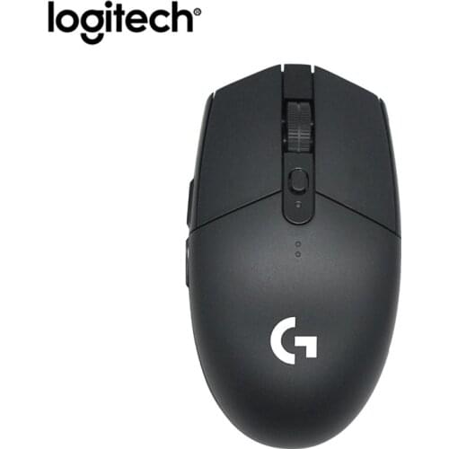 Original Logitech G304 LIGHTSPEED Programmable USB Gaming Mouse 2.4G Wireless HERO Engine 12000DPI For LOL PUBG Fortnite Mouse