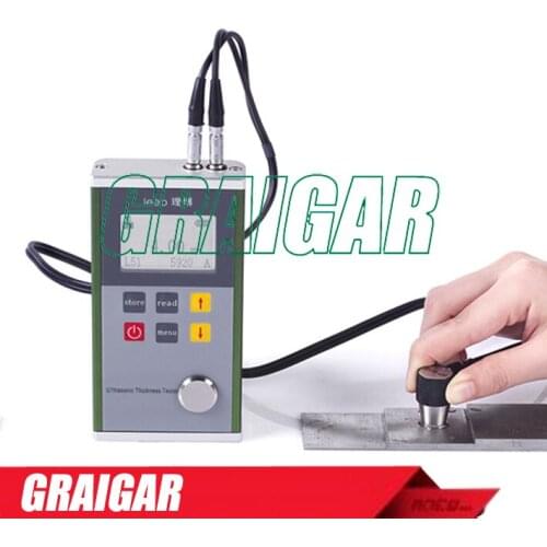 Resolution0.01mm Portable Ultrasonic Thickness Gauge Leeb332 Metal shell