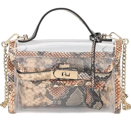 Puou Women's Transparent Bags