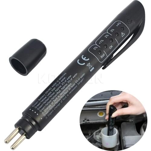 Brake Fluid Tester Pen Car Vehicle Auto Automotive Testing Tool Car Brake Liquid Vehicle Tools Diagnostic Tools Tester Oil Check