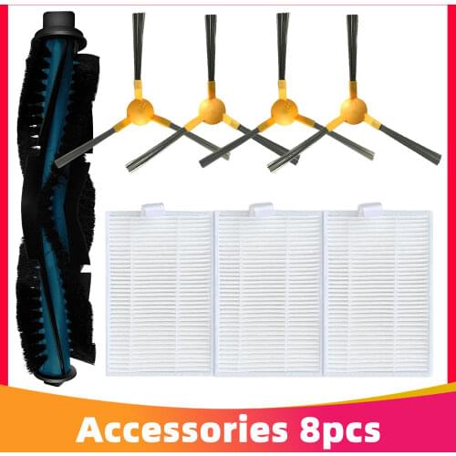 Spare Side Brush Brushroll Hepa Filter Replacement accessories for Kenmore 31510 Smart Robot Vacuum Cleaner