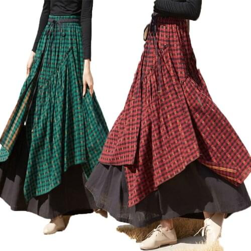 Lolita Style Women Vintage Medieval Skirt Bandage Renaissance Gothic Masquerade Party Wear Costumes Pirate Draped Skirt
