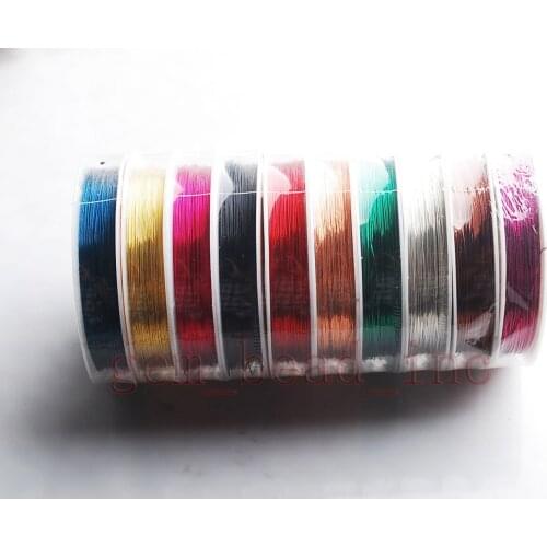 6 Meters Copper Beading Jewelry Wire Craft 0.8mm
