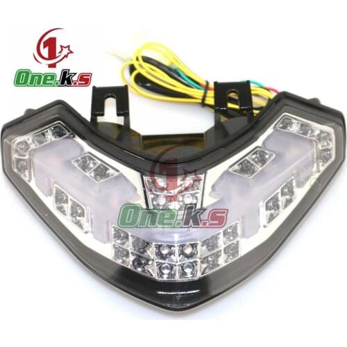 Motorcycle accessories For DUCATI Multistrada 1200 2010-2014 LED rear Tail Light integrated turn signal function Brake light