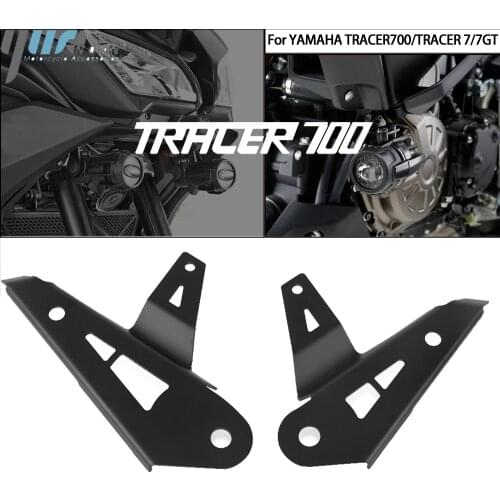 Motorcycle Accessories Headlight Spotlight Bar Fog Signal Light Bracket Mount Fit For YAMAHA TRACER 700 7 GT TRACER700 2020-2021