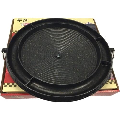 Indoor non-stick bbq grill roasting pan for gas bbq grill