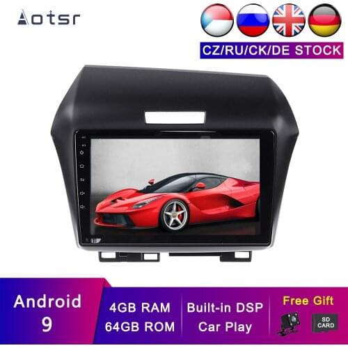 AOTSR Android 9 Car Navigation For Honda Jade 2010-2017 Car GPS Navigation Tape Recorder Multimedia Player Head Unit 4G + 64G