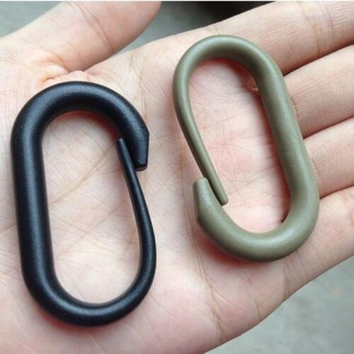 EDC Outdoor Camping Tool Multifunction U-shaped Hanging Buckle Molle Tactical Hook Hiking Backpack Carabiner Clip Keychain FW036