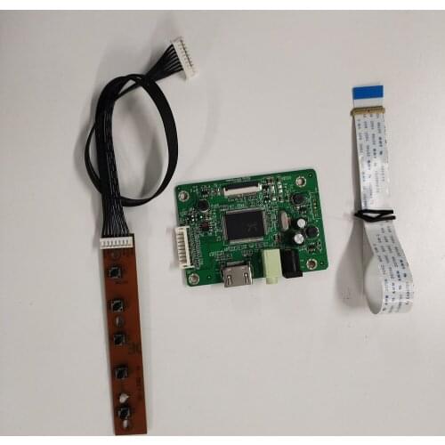 Kit for LTN133AT17-101/104/102 EDP HD Display Driver Monitor Screen Cable mini Controller Board LED Panel LCD HDMI 1366x768