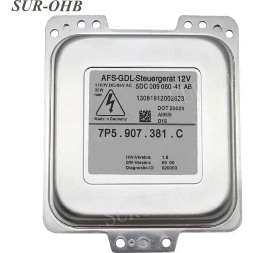 NEW 5DC 009 060-41 AB AFS GDL Steuergerat 7P5907381C Xenon Headlight Ballast 5DC00906040AH 5DC00906040AJ for Cayenne SUV 958 GTS