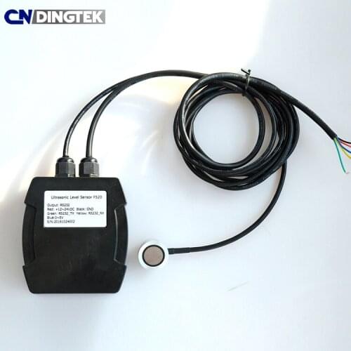 Easily install no need to drill on tank ultrasonic sensor distance meter DF500