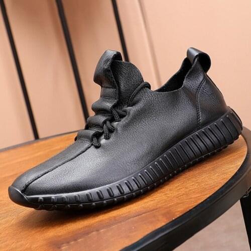 M.duk Men's Leather Sneakers