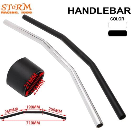 Motorcycle Universal iron 22MM 25MM Handlebar Bar For Honda Yamaha Kawasaki Suzuki Dirt Street Bike Motocross