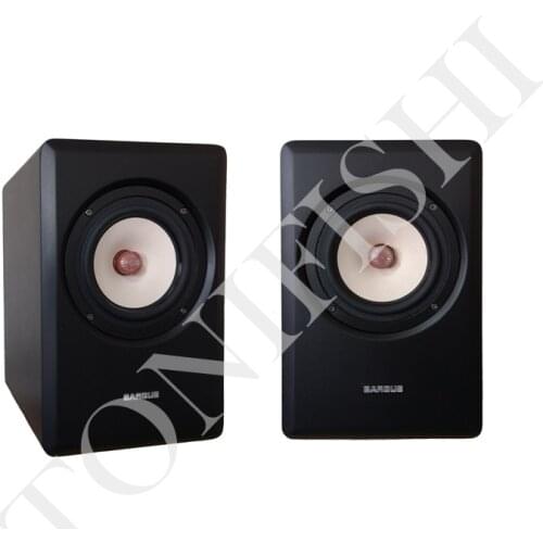 BARQUE W5 full-range speaker, HiFi bookshelf speaker, Taiwan TB speaker unit, power: 60W, rated impedance 8Ω, sensitivity 88dB