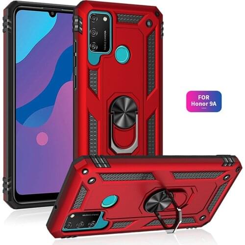 Sunjolly Case for Huawei Y6p 2020 Honor 9A Wallet Stand Flip PU Leather Phone Case Cover coque capa Case Cover