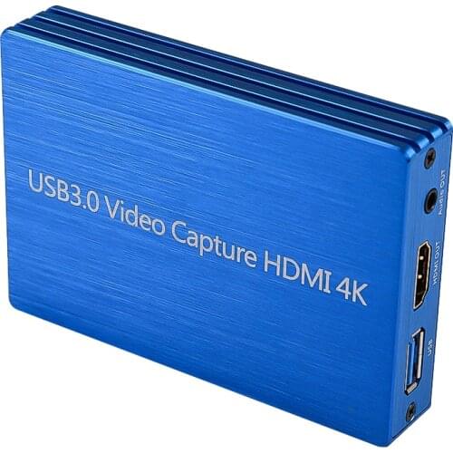 USB 3.0 HDMI Video Capture HD 1080P HDMI to USB Video Capture Card Game Streaming Live Recording Dongle
