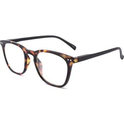 Women Large Square Frame Reading Glasses Men Doule Rivets Presbyopia Spectacles Magnifier Europe America Hyperopia Eyeglasses