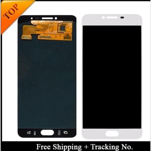 100% tested Super AMOLED For Samsung C7 LCD Galaxy C7000 Display LCD Screen Touch Digitizer Assembly