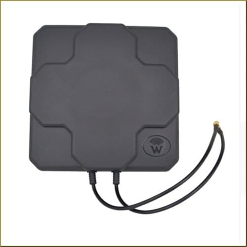 2*22DBI LTE outdoor MIMO antenna 4G dual polarization panel antenna SMA male connector (white or black) 20cm cable
