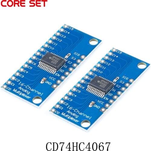 2Pcs/lot CD74HC4067 High-speed Breakout Board Module 16-Channel ADC Analog Digital Multiplexer For Arduino