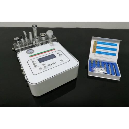 5D 7in1 Multi-Function BIO RF Ultrasonic Skin Lifting Rejuvenation Needle Free Mesotherapy Equipment Microdermabrasion