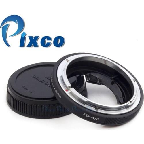 Pixco AF Confirm Non-autofocus Lens Adapter Ring Suit For Canon FD Mount to Olympus Four Thirds E5 E7 E420 E620 E410 E51