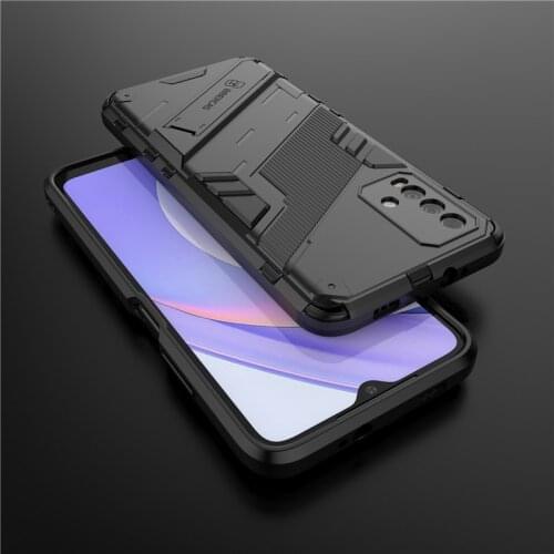 For Xiaomi Redmi 9T Case Cover Shockproof Silicone TPU Bumper Holder Stand Back Cover Redmi 9T Armor Hard PC Phone Case Redmi 9T