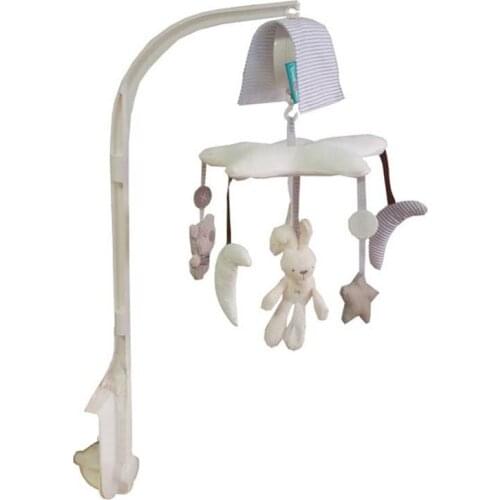 Baby Bassinet bell High Quality Baby Swing Toys Cradle And Bed With Music Rabbit Bell Help Newborn Sleeping Christmas gift