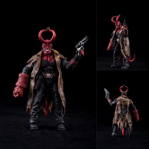 NEW 6inch Quality Edition Hellboy 1-Generation Hellboy A Section PVC Action Figure Collectible Model Toys For Children Gift