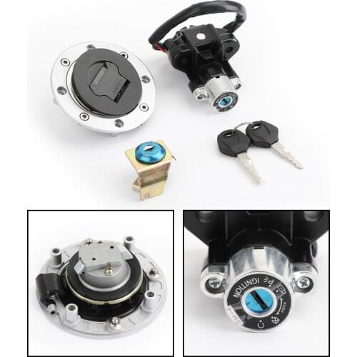 Artudatech For Suzuki V-Strom DL650 DL1000 2004-2011 Ignition Switch Fuel Gas Cap Seat Lock Key Vstrom DL 650 1000 37000-06860