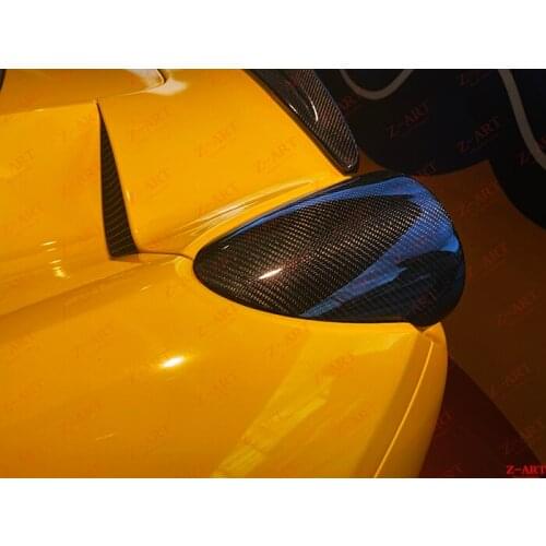Z-ART carbon fiber tail lamp cover for 458 carbon fiber rear lamp cover for 458 carbon fiber rear lights trim cover