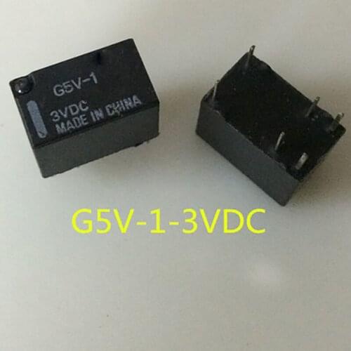 New 10pcs/lot relay G5V-1-3V G5V-1 G5V-1-3VDC G5V-I G5V-I-3VDC G5V-1 3V 6Pin