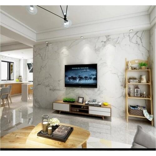 Xuesu Custom wallpaper upscale marble texture living room bedroom mural 8D waterproof wall cloth