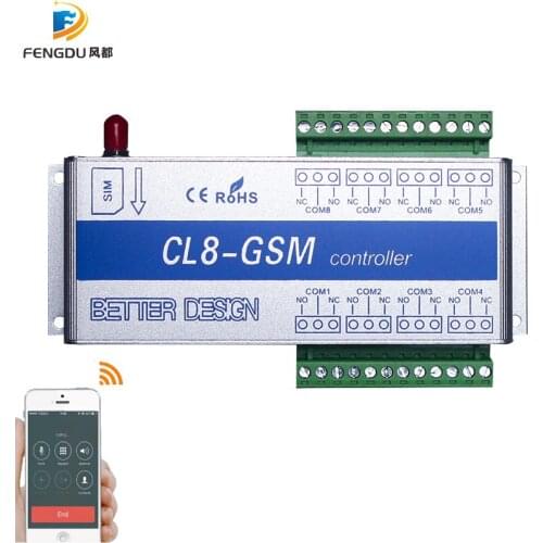 4ch 8ch 4 relay gsm relay call remote controller gsm barrier gate opener switch for home appliance water pump motor rolling door