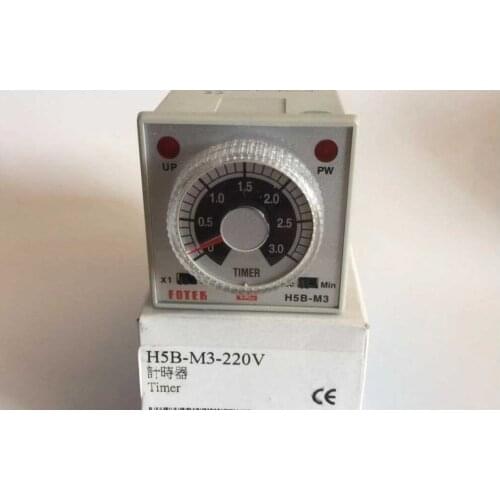 Taiwan new original FOTEK Timer H5B-M3-220V